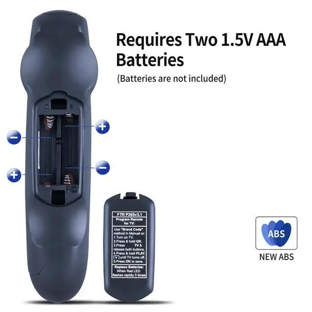 Alt view image 3 of 4 - Replacement Remote Control FTR P265v3.1 Compatible with Frontier Verizon FiOS TV DVR