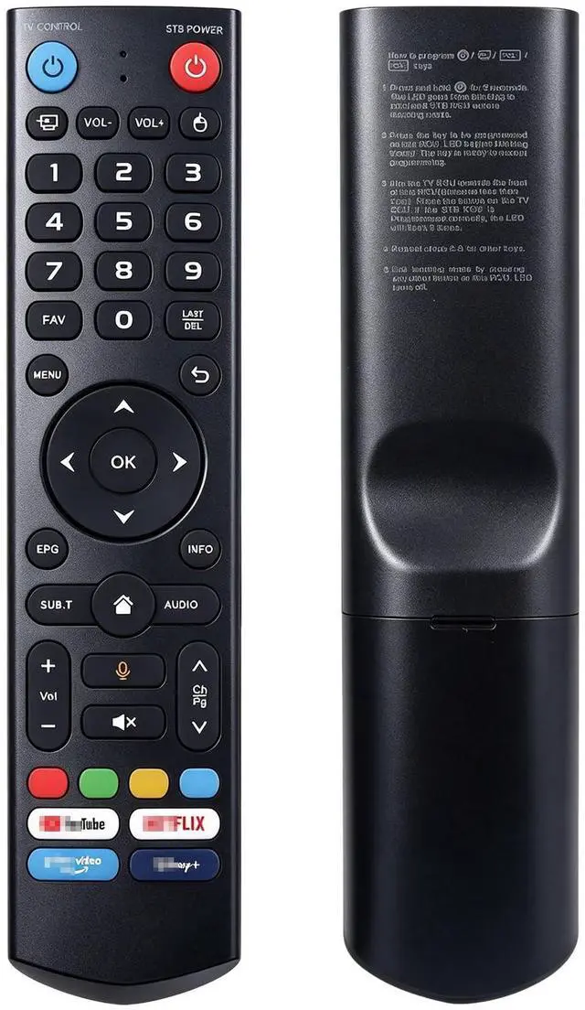Main image of New Replacement V3 Pro Voice Remote Control, Compatible with vSeeBox V5, V3, V2, V1 Pro, V3 Plus, V1 Max, Elite, Max Models