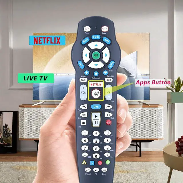 Alt view image 5 of 7 - Replacement Remote Control Compatible with Frontier Cable Box TV P265v3.1, for Verizon Fios RC2655101/02B