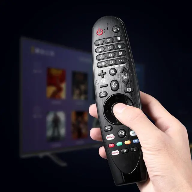 Alt view image 4 of 7 - Voice Magic Remote Control for LG TV, Universal Remote Control for LG TV Nanocell Webos UHD OLED LED LCD HD Smart TVs with Pointer and Voice Function