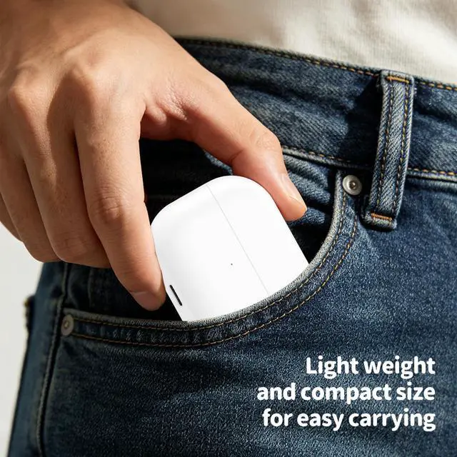 Alt view image 7 of 7 - Designed for Samsung Galaxy Buds 3 FE (2025) Charging Case, Type-C USB Charger Case Box Dock Replacement for Galaxy Buds 3 FE Earbuds (White)
