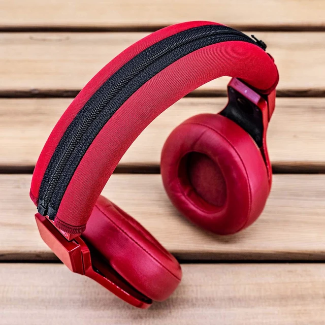 Alt view image 3 of 6 - Headphone Headband Cover Compatible with Pro Model Headphone (Red)