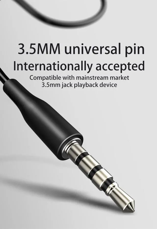 Alt view image 5 of 7 - 5 Pack Earbud Headphones Headphones Wholesale in-Ear mic 3.5mm Electronics Wired Headphones (Earphones/Earbuds/Headset) for iOS and Android Smartphones, Laptops, Gaming, Chromebook