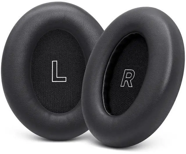 Main image of Ear Pads for Bose QC Ultra/New QuietComfort Ultra(2nd Gen) - Black | Earpads with Softer Protein Leather, Memory Foam, Thickness