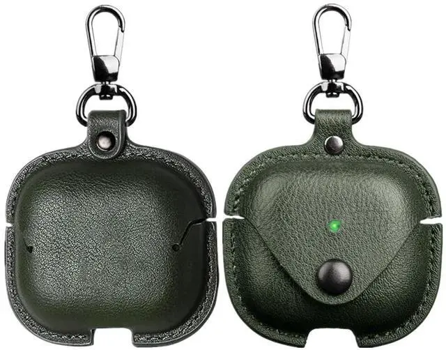 Main image of Leather Case for AirPods Pro3, for AirPod Pro 3th Generation Case Cover Retro Leather with Keychain Compatible with Apple AirPod Pro 3 Gen Charging Case 2025 (Green)