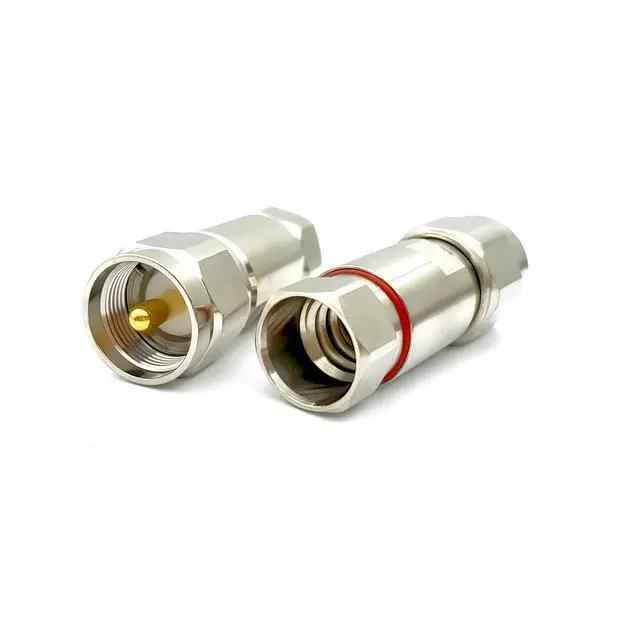 Alt view image 4 of 7 - UHF Male PL259 Connector for Andrew FSJ4-50B CommScope 1/2" Superflexible Helix Coaxial Cable