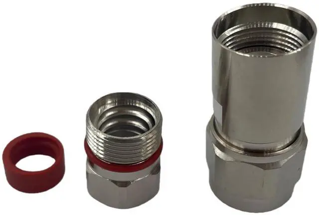 Alt view image 7 of 7 - UHF Male PL259 Connector for Andrew FSJ4-50B CommScope 1/2" Superflexible Helix Coaxial Cable