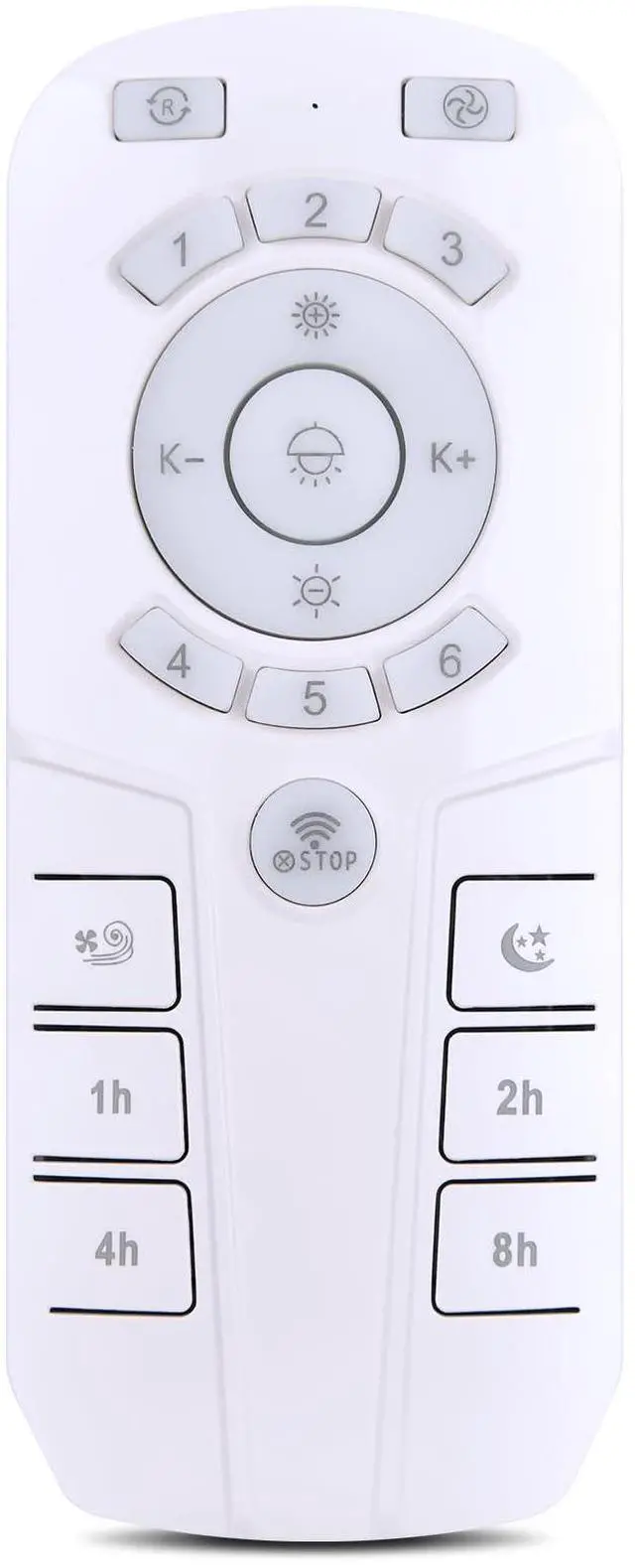 Main image of Replacement Remote Control for FTZVRD 7045 7052 Caged Ceiling Fan with Light, for Garwarm, for Ganeed Crystal Fandelier Ceiling Fan