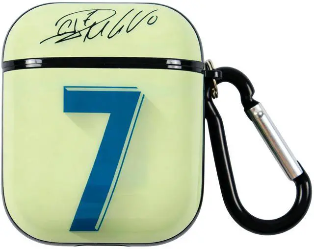 Main image of No.7 Jersey Bluetooth Headphone Protective Case,Compatible with Apple AirPods 2nd and 1st Generation (Black, ReaI Madrid)