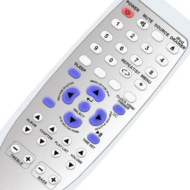 Alt view image 4 of 6 - Replacement Remote Control for iLIVE Ultra Slim Bar Speaker IT188B ITP150B ITP152 ITP152B ITP582B