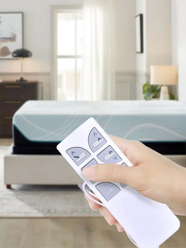 Alt view image 7 of 7 - HB 12012-00 Remote for Serta Motion Esssentials 2 II Adjustable Bed | Compatible with Linak HB12012-00 HB42-00 Hand Control