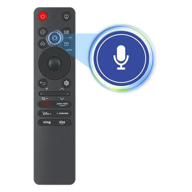 Alt view image 3 of 7 - Replacement Voice Remote Control fit for LG QNED82A Smart TV | 43QNED82AUA 50QNED82AUA 55QNED82AUA 65QNED82AUA 75QNED82AUA 86QNED82AUA 55QNED85AUA 50QNED85AUA 65QNED85AUA