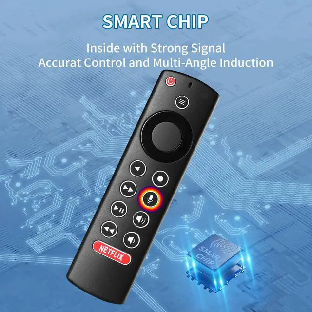 Alt view image 5 of 7 - Voice Remote Control Replacement Compatible with NVIDIA Shield TV and NVIDIA Shield TV Pro Streaming Media Player Android 4K HDR 2015/2017/2019 All Models (Backlit Buttons)