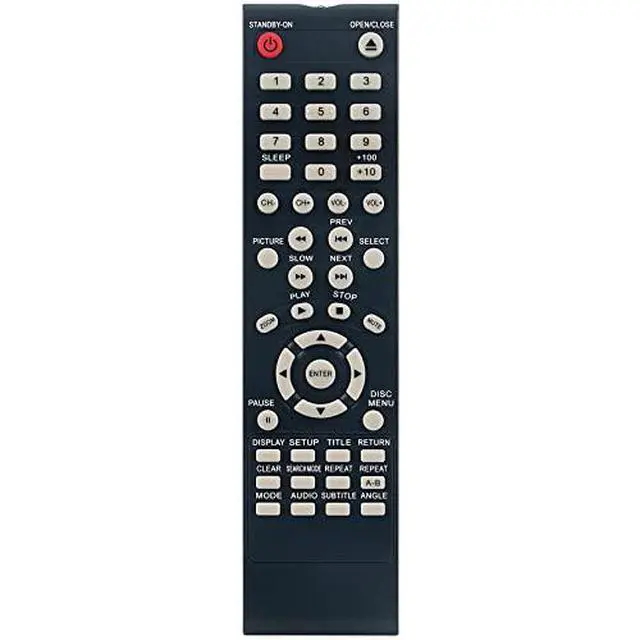 Alt view image 6 of 6 - NE219UD Replacement Remote Control Applicable for Magnavox TV DVD Combo | MWC13D5 MWC13D5A MWC13D5DF MSD520FF MSD513F