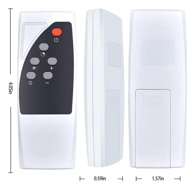Alt view image 4 of 5 - Replacement Remote for AMZ Basics FS40-16FR 16" DC Motor Standing Floor Fan | No Programming, Stable Connection, Fast Response