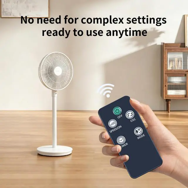 Alt view image 5 of 7 - Remote Control for Black+Decker 46 Inch Tower Fan BFTR146 | for CIH 37 Inch Tower Fan TF3804TR-S
