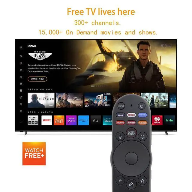 Alt view image 2 of 7 - Replacement Compatible with VIZIO-Smart-TV-Remote - XRT270 Voice Control Compatible with Vizio FHD 4K Quantum D/P/M/V-Series Smart TV