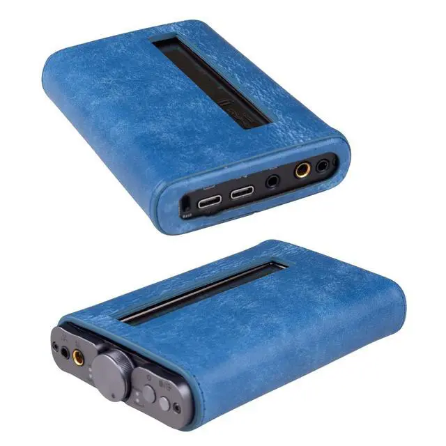 Alt view image 6 of 7 - Case for iFi Audio xDSD Gryphon DAC, Handmade Artificial PU Leather Cover for Gryphon (Black)