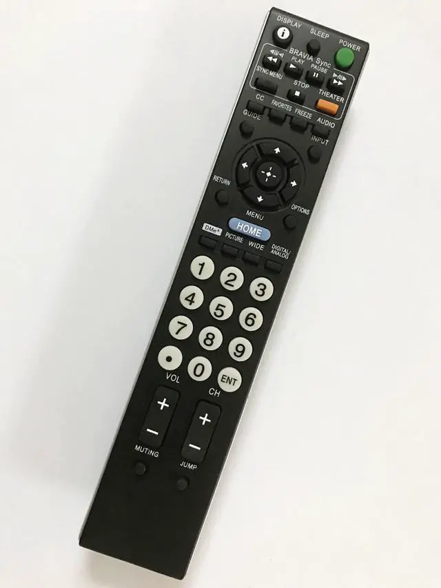 Main image of Replacement Remote Control for Sony TV KDL-52V4100 KDL-32VL140 KDL-40V3000 KDL-46WL140 Bravia LCD HDTV