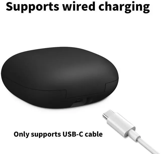 Alt view image 6 of 7 - Charging Case Compatible for Beats Fit Pro, Portable Charger Case Replacement with Pairing Sync Button, 700mAh Built-in Battery (Headphones Not Included)