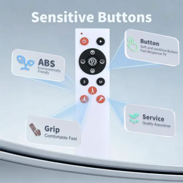 Alt view image 5 of 7 - Remote for SoftGym/EILISON/UCIN/AXV/HOTWAVE/ELERDUN Vibration Plate | Easy pairing,for PHAGATT/DAILYLIFE/PUREROYI/Vibration/Wakeman/EILISON/Mawuye/SEDOZIK/TISSCARE/SAVEYOUR/Homesy/PBYRD/Taevno
