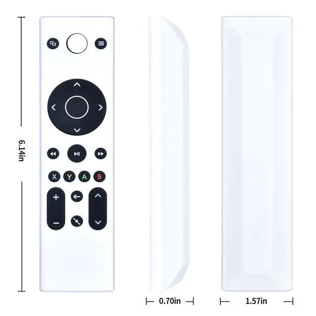 Alt view image 3 of 3 - Remote Replacement for Xbox Gaming Media | Compatible with Xbox One, Xbox Series X, and Xbox Series S, Backlit, No Programming, Stable Signal, Fast Response