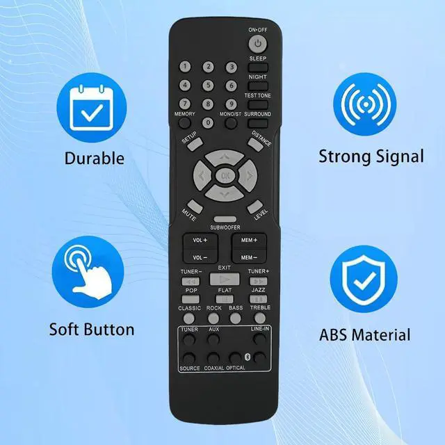 Alt view image 3 of 6 - Replacement Remote Control Compatible for RCA RT2760 RT2770 RT2870 RT2870A RT2906 RCR192AB2 RT2781H RT2780R RT2910 RT2911 DVD Home Theater System