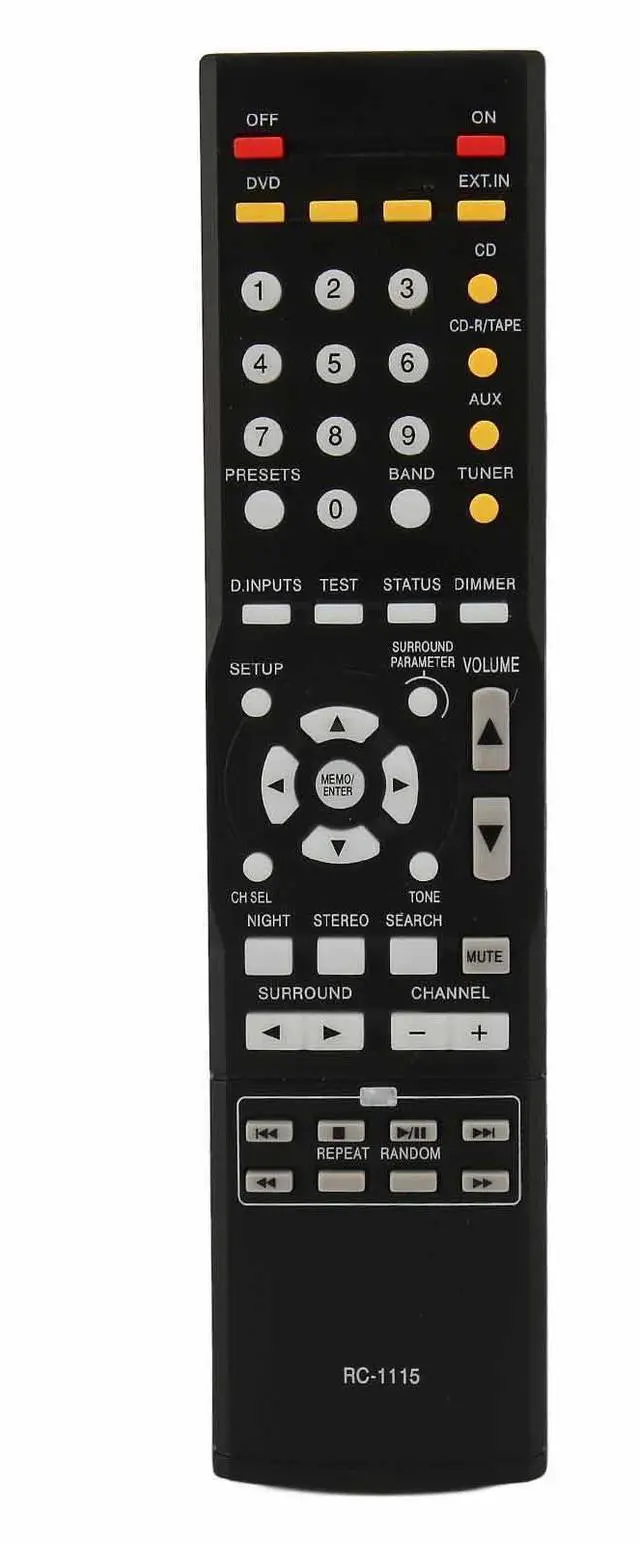 Main image of RC1115 Remote Control Replacement for AVR 390, 591, 930, 1312, 1612, 2805, 2806, 2807, 2808, 2809 AV Surround Receivers, Easy to Use