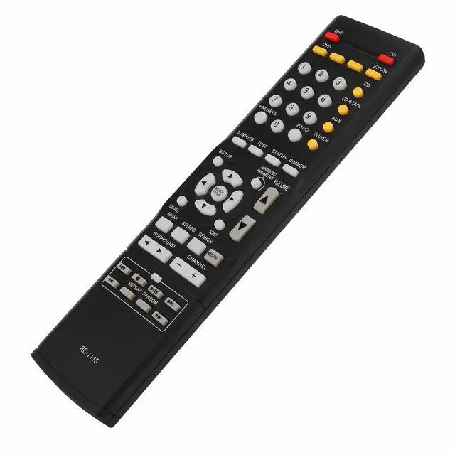 Alt view image 6 of 7 - RC1115 Remote Control Replacement for AVR 390, 591, 930, 1312, 1612, 2805, 2806, 2807, 2808, 2809 AV Surround Receivers, Easy to Use