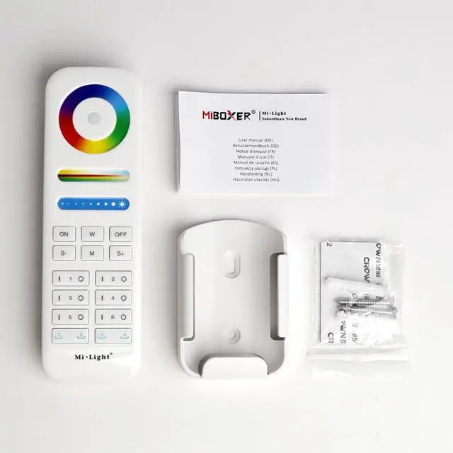 Alt view image 2 of 6 - FUT089S 6-Zone RGB+CCT Remote 2.4GHz, Wireless LED Remote Controller, 6 Independent Zones Full Color & Tunable White, Upgraded Scene Control