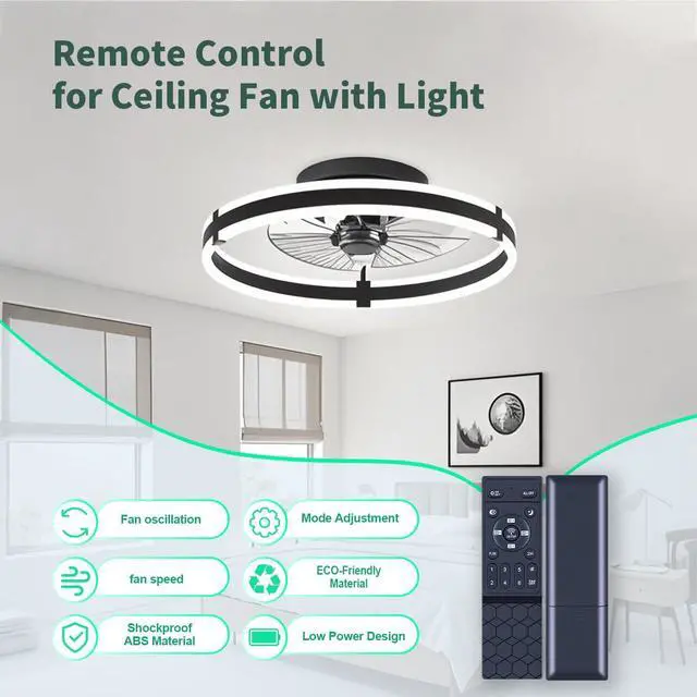 Alt view image 4 of 7 - New Ceiling Fan Replacement Remote Control fit for AQUBT 1138 Ceiling Fan Remote
