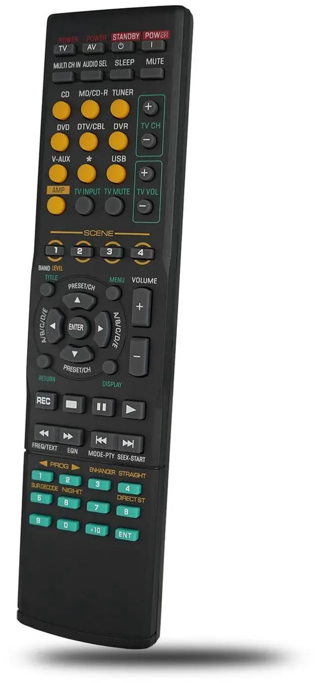Main image of Replacement Remote Control Fit for RXV460RDS RX-V460RDS RXV659 RXV659BL RX-V659BL DSP-AX630 DSPAX630 for Yamaha AV System Receiver