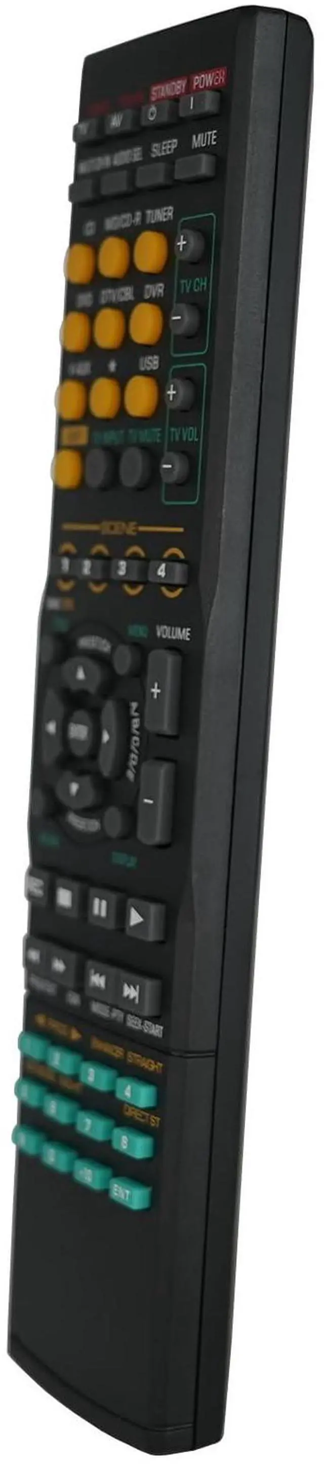 Alt view image 6 of 7 - Replacement Remote Control Fit for RXV460RDS RX-V460RDS RXV659 RXV659BL RX-V659BL DSP-AX630 DSPAX630 for Yamaha AV System Receiver