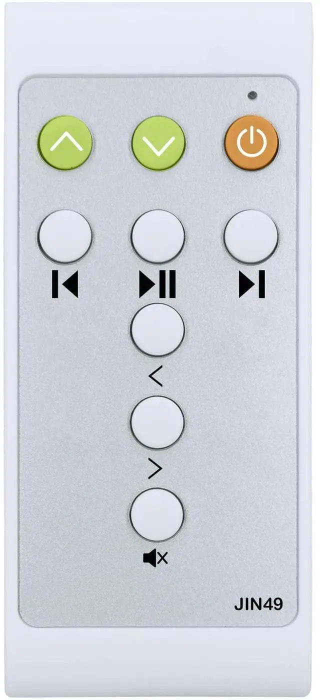 Alt view image 7 of 7 - Replacement Remote Control for KEF Speaker System LS50 WlRELESS II,LS60 WlRELESS,LSX II,LSX II LT (with Oversized Buttons)