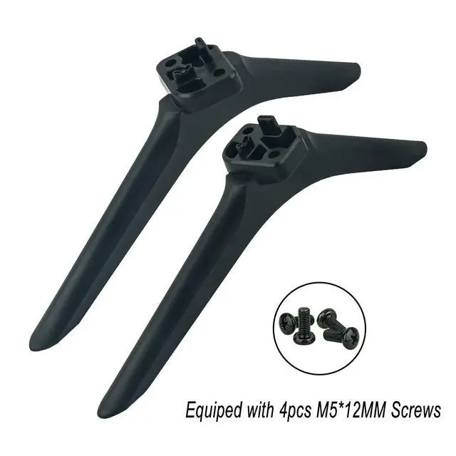 Alt view image 2 of 5 - Base Stand Legs fit for Hisense TV 43H4030F3 40A35EJ(0008) 40A35HJ 40A35HUA | Replacement TV Legs with Screws fit for Hisense TV 40A35HUV(0002) 43A35HUA 43A35HUR - TV Stand Legs with Anti-slip Pad