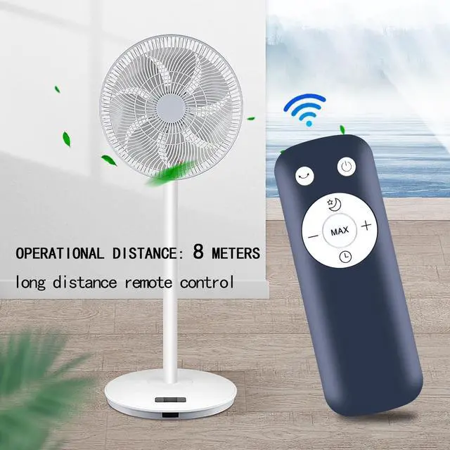 Alt view image 6 of 7 - Repalcement Rmote for PELONIS 16" 12-Speed Pedestal Fan PSPF18AR40B