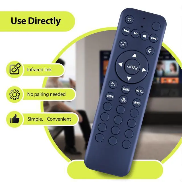 Alt view image 3 of 7 - Remote Control for 2018-2024 Honda Odyssey Elite Touring Blu-Ray DVD