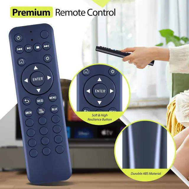 Alt view image 5 of 7 - Remote Control for 2018-2024 Honda Odyssey Elite Touring Blu-Ray DVD