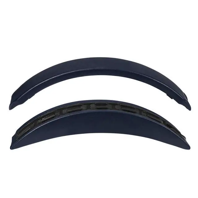Alt view image 2 of 5 - Replacement Headband Pad for Bose QC35 II, QC35, QC45, QC SE - Premium Protein Leather & High-Elastic Memory Foam, Soft and Comfortable Head Cushion by - Blue