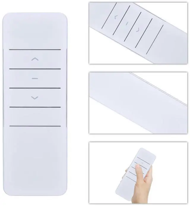 Alt view image 2 of 7 - Remote Control for Dooya DC2700 DT52E/KT82TN/DT360 Curtain Motor | Easy pairing,Responsive control,for 433MHz Single Channel Transmitter