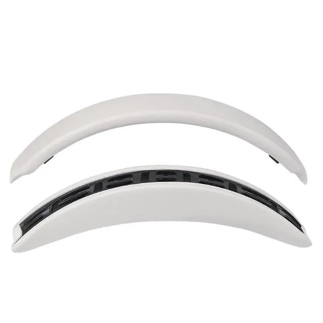 Alt view image 2 of 6 - Replacement Headband Pad for Bose QC35 II, QC35, QC45, QC SE - Premium Protein Leather & High-Elastic Memory Foam, Soft and Comfortable Head Cushion by - Off-White