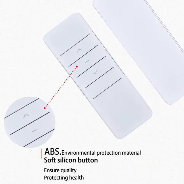 Alt view image 4 of 7 - Remote Control for Dooya DC2700 DT52E/KT82TN/DT360 Curtain Motor | Easy pairing,Responsive control,for 433MHz Single Channel Transmitter