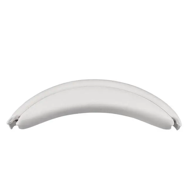 Alt view image 3 of 6 - Replacement Headband Pad for Bose QC35 II, QC35, QC45, QC SE - Premium Protein Leather & High-Elastic Memory Foam, Soft and Comfortable Head Cushion by - Off-White