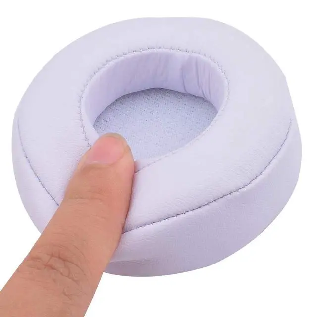 Alt view image 2 of 7 - Replacement Earpad Ear Cushion Pads Compatible with Beats Mixr On-Ear Headphones (White)
