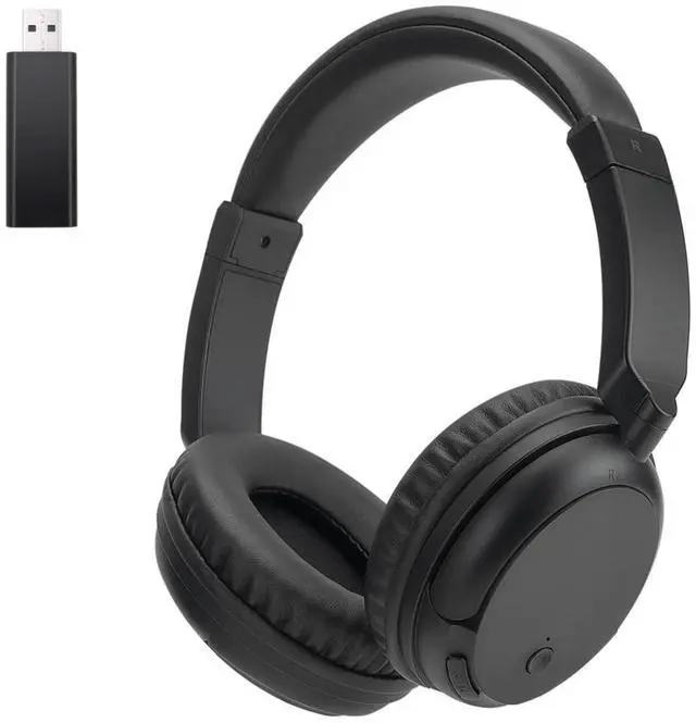 Main image of Wireless Premium Bluetooth Over Ear Headphones for TV, PC and Audio Device, Overhead Headset with FM Radio, Lightweight Adjustable Headband for Teenagers, Seniors, Adults