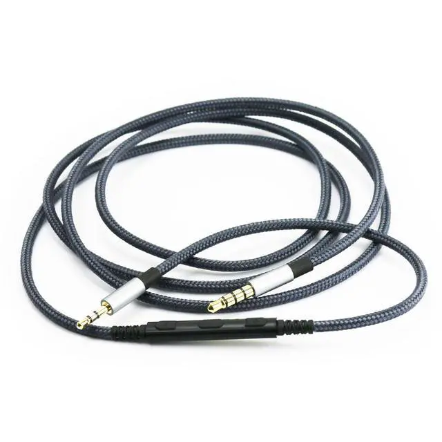 Alt view image 2 of 6 - 3.5mm to 2.5mm Male Audio Cable for JBL Tune 710BT, 600BTNC, Live 660NC, 460NC, E45BT E55BT E65BTNC Headphone, Remote Volume Control Mic for iPhone