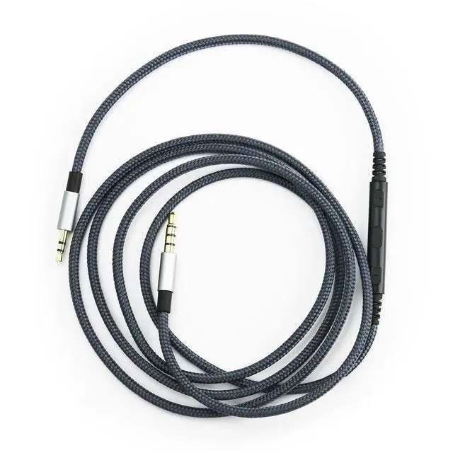 Alt view image 6 of 6 - 3.5mm to 2.5mm Male Audio Cable for JBL Tune 710BT, 600BTNC, Live 660NC, 460NC, E45BT E55BT E65BTNC Headphone, Remote Volume Control Mic for iPhone