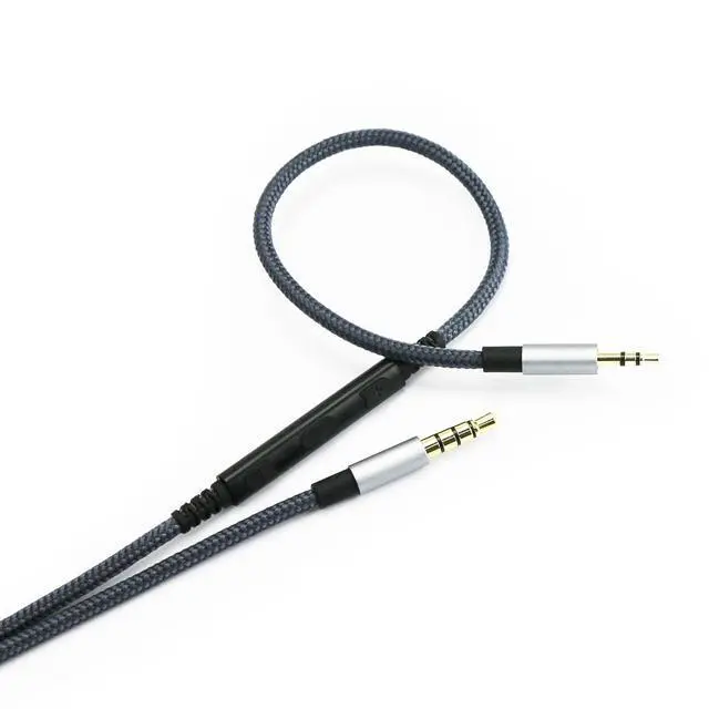 Alt view image 5 of 6 - 3.5mm to 2.5mm Male Audio Cable for JBL Tune 710BT, 600BTNC, Live 660NC, 460NC, E45BT E55BT E65BTNC Headphone, Remote Volume Control Mic for iPhone