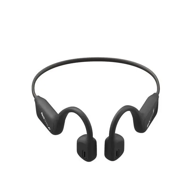 Alt view image 2 of 7 - R1 Open Ear Sport Headphones | Bone Conduction Running Headphones, Bluetooth 5.3, 12H Battery, Sweatproof & Water-Resistant, Deep Bass Sound