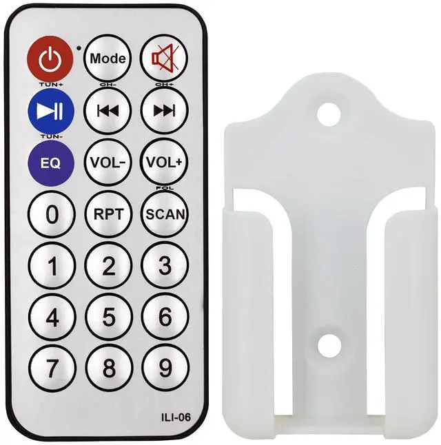 Main image of Replacement Remote Control for Pyle Portable PA Karaoke Party Audio Speaker PPHP844B PRTPPHP844BRC PSBT105A PSBT85A PSBT125A PCAU25A PPHP854B (with Wall Mounting Bracket)